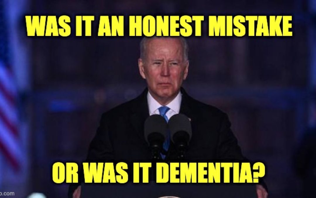 Do Biden Foreign Policy Blunders Stem From Dementia?