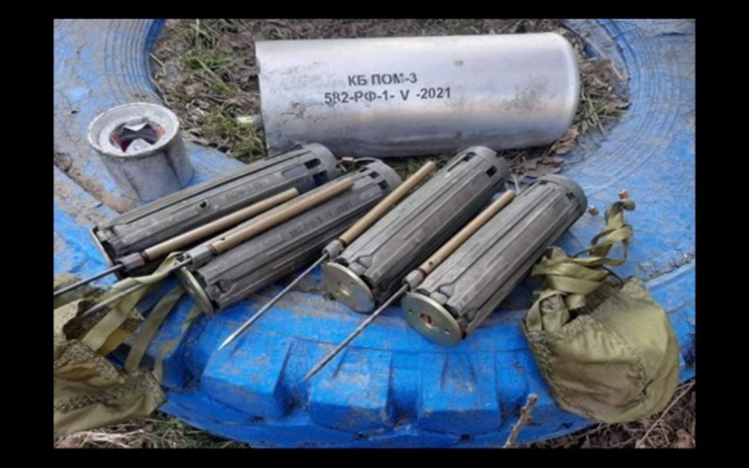 Another Russian War Crime-Using Banned Landmine