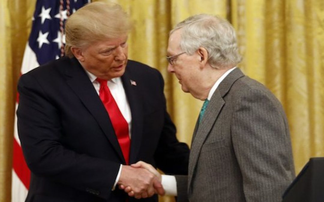 GOP War Continues: McConnell Donates To Staunch Anti-Trump Republican