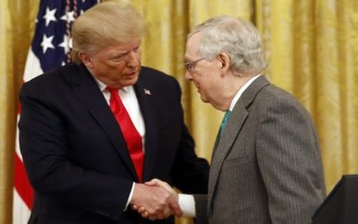 GOP War Continues: McConnell Donates To Staunch Anti-Trump Republican