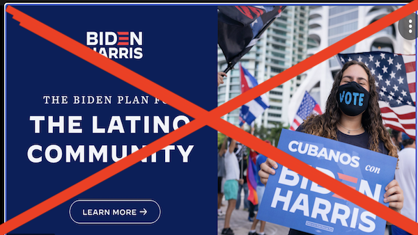 Hispanic voters have turned against Joe Biden