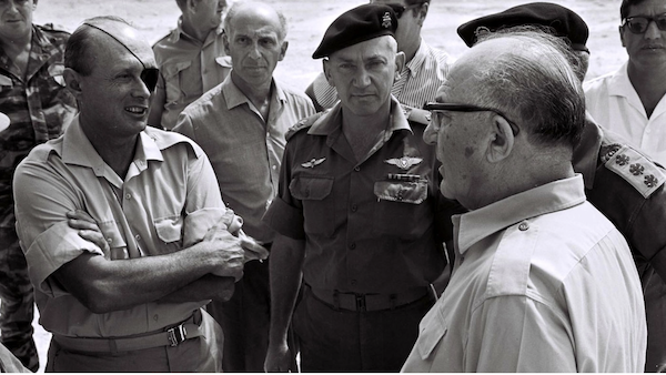 Moshe Dayan caused the violence