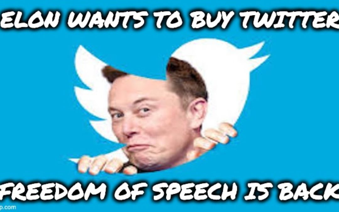 Elon Musk Wants All Of Twitter: Is Freedom Of Speech Coming Back