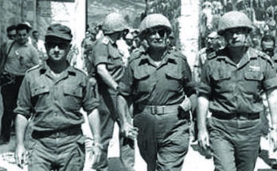 Moshe Dayan caused the violence