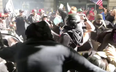 Antifa Strikes In Portland as Police Appear Overwhelmed