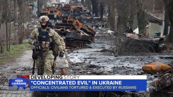 Ukraine's fight against evil