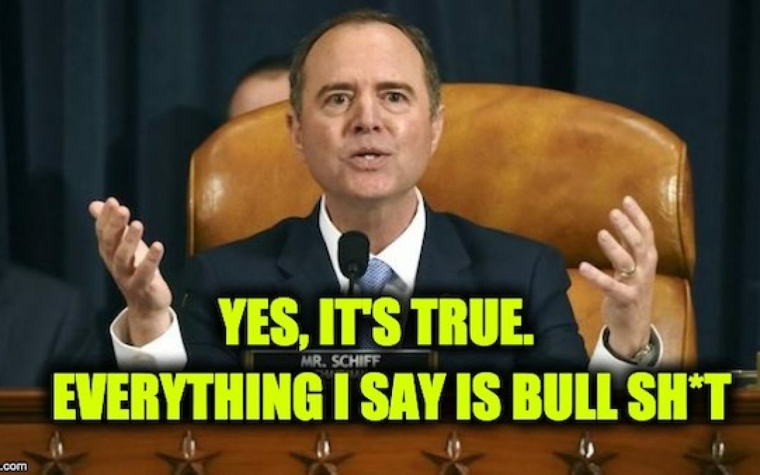 Adam Schiff Is Reusing His “I Have Evidence Against Trump… But I Can’t Share It” Lie