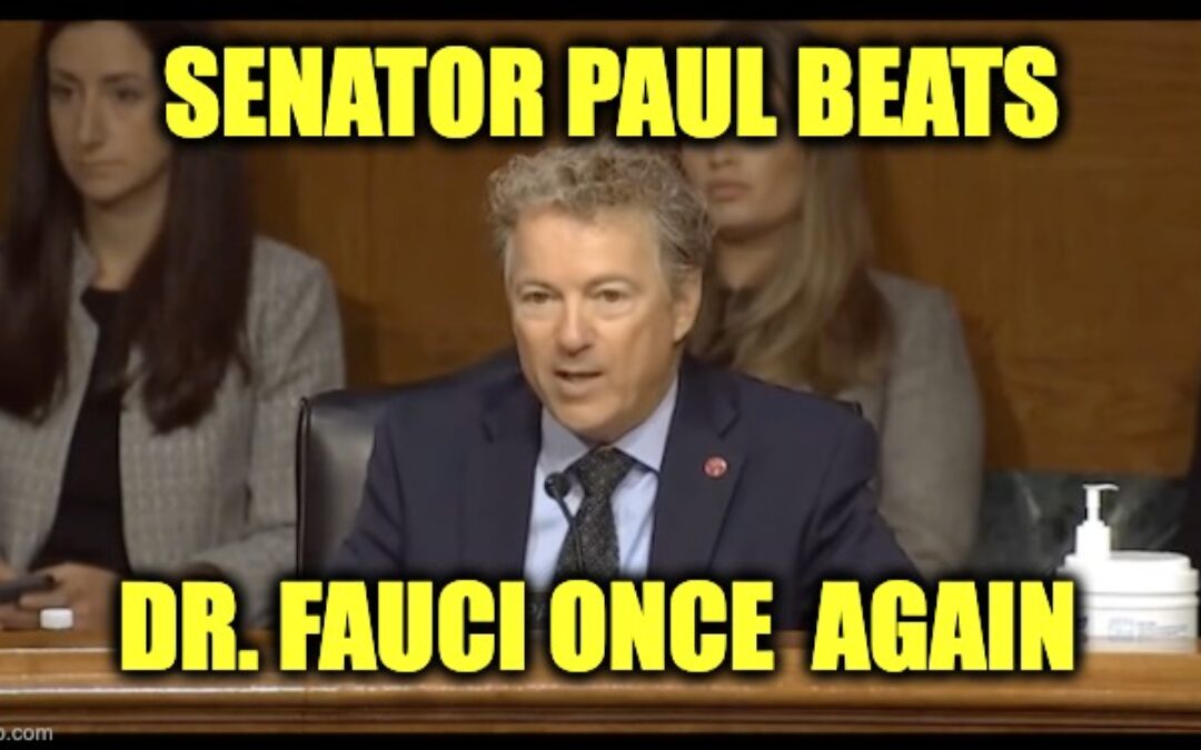 ‘That’s Not Science, That’s Conjecture!’ Sen. Rand Paul Blasts Fauci Over COVID Boosters For Kids