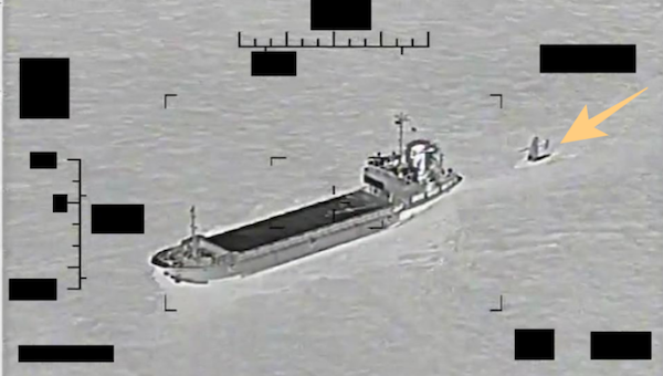 U.S. Navy thwarted an Iranian attempt