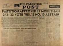 UN Resolution 181- November 29, 1947: The Zionist Dream Is Fulfilled