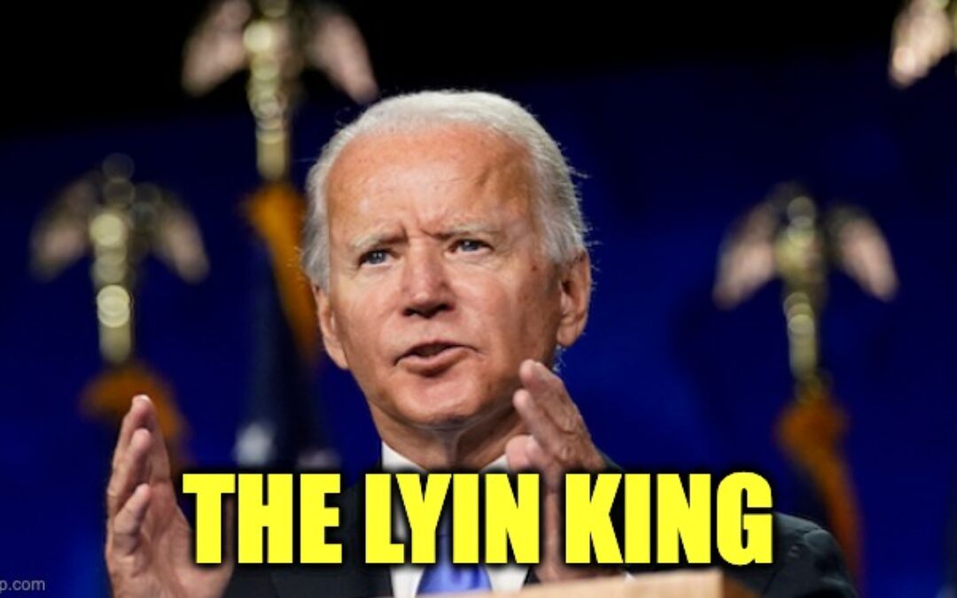 Joe Biden: The Lyin King