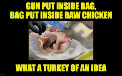 This TSA Agent Ain’t Chicken