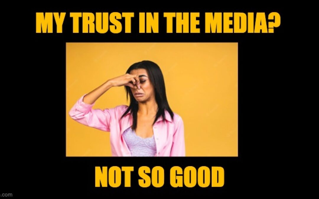 Trust In Media Has Fallen To All-Time Low