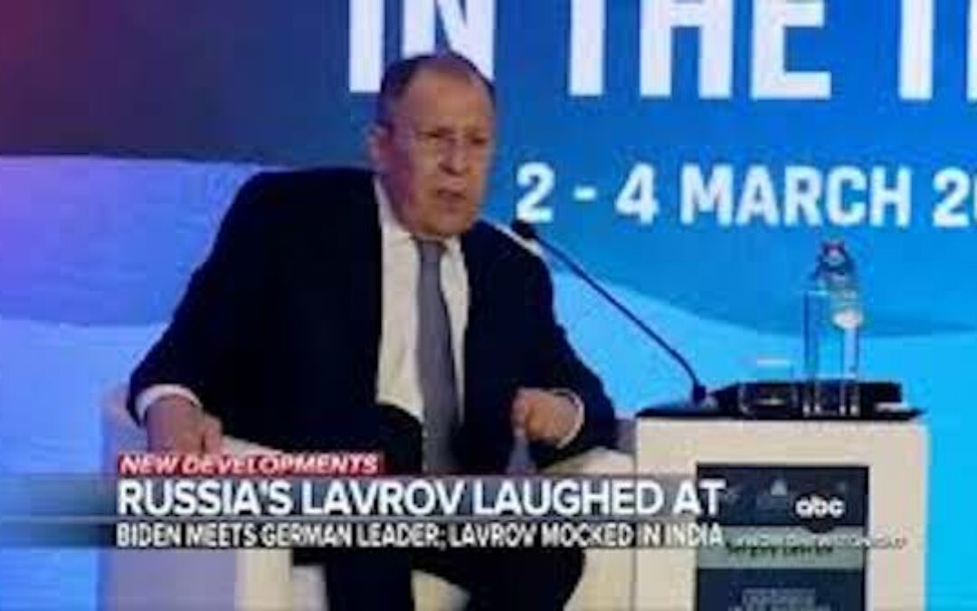 Russian Foreign Minister Laughed At For Ukraine War Claims