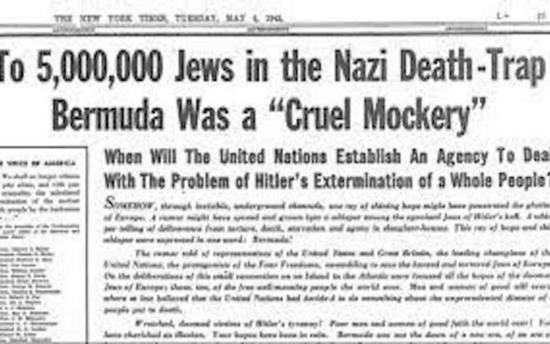 Bermuda And The Abandonment Of The Jews