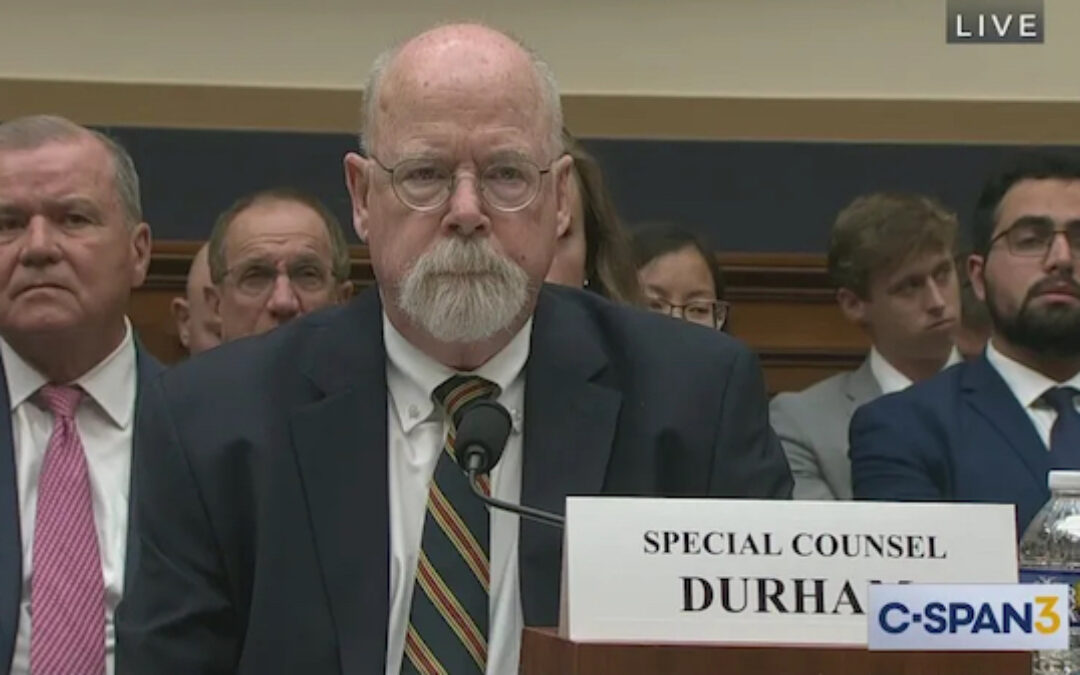 Durham Exposed The Deep State. The Question Is, What Is Congress Going To Do About It?