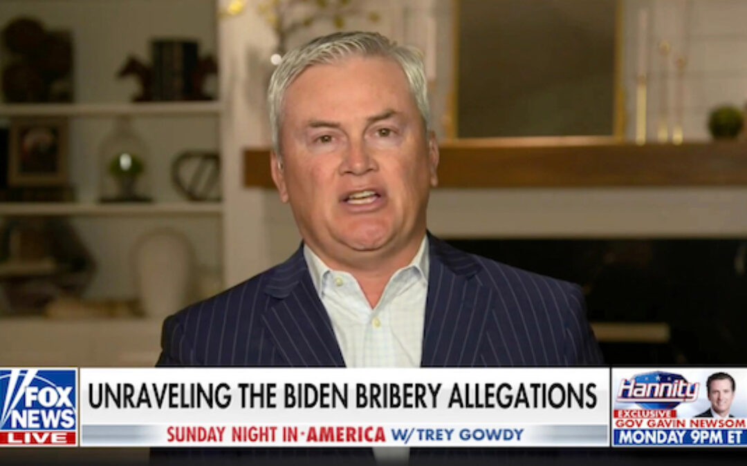 Rep. Comer Found Two MORE Biden Bribery Docs He Can Subpoena From FBI