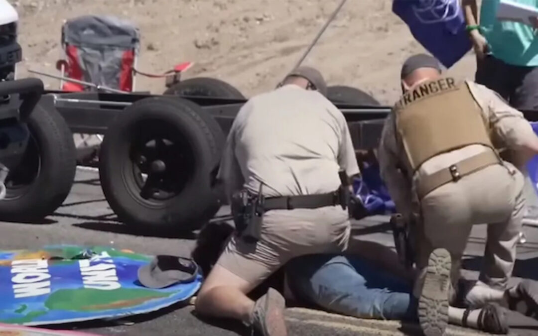 BURNING MAN: Nevada Rangers Show Climate Crazies What They Can  Do With Their Climate Blockade