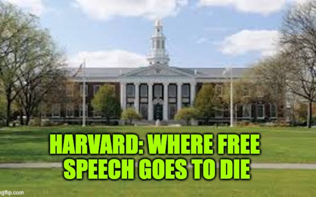 Harvard Ranked Worst University For Free Speech