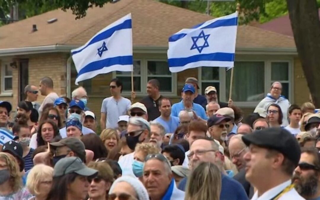 Pro-Murder Hecklers Taunt Jews At Stroller Protest In Skokie: ‘KILL The Babies!’