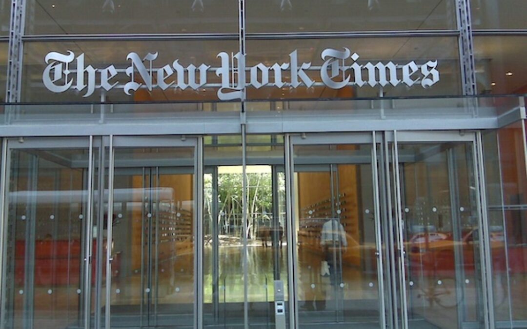 New York Times FINALLY Admits That Hamas Controls ‘News’ Coming Out Of Gaza