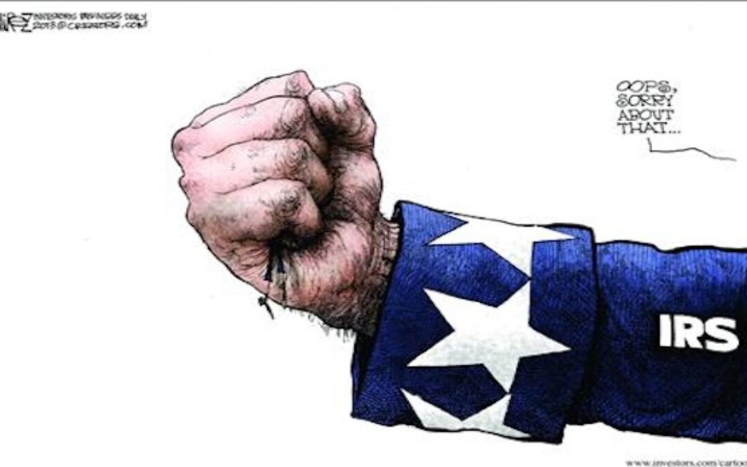 The IRS Has Not Recovered Even 1/16th of Its Outrageous $80 Billion Budget in New Taxes
