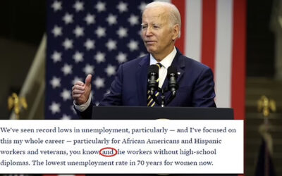 White House Forced to Admit ‘Fixing’ Biden’s Gobbledygook 148 Times in Transcripts… THIS YEAR ALONE!