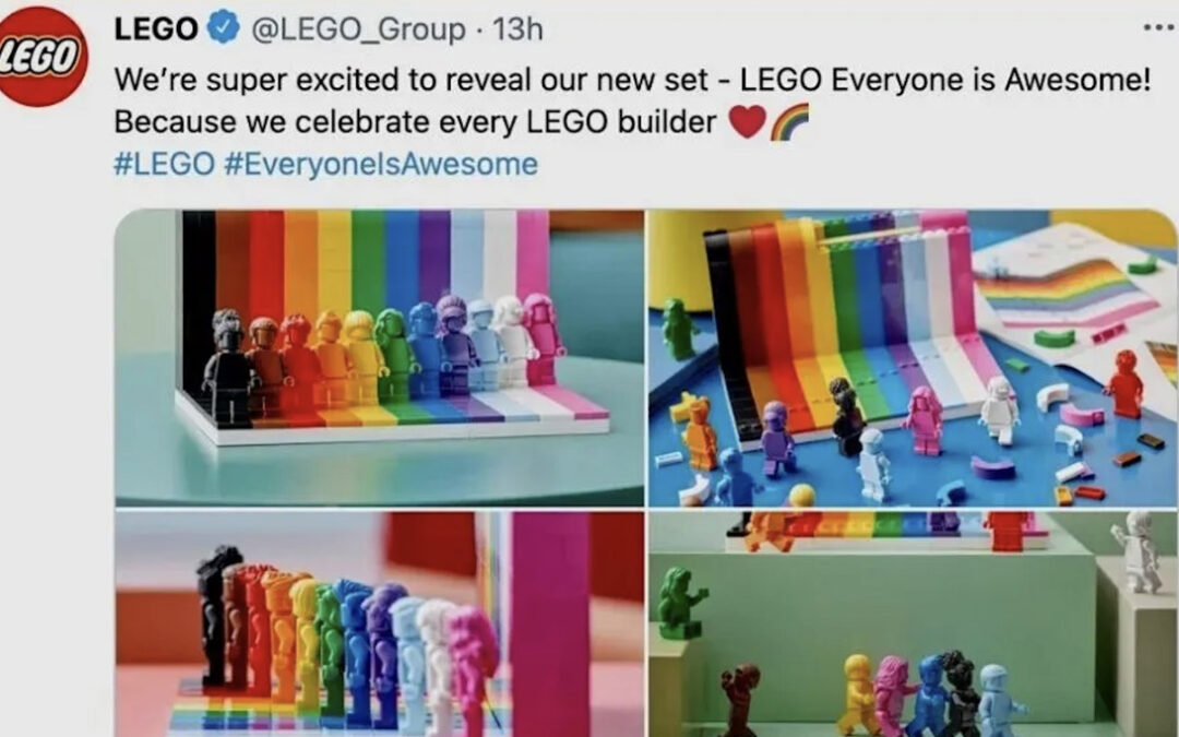 Woke LEGO Pushing Drag Queen and Furries Figures on Kids for ‘Pride Month’