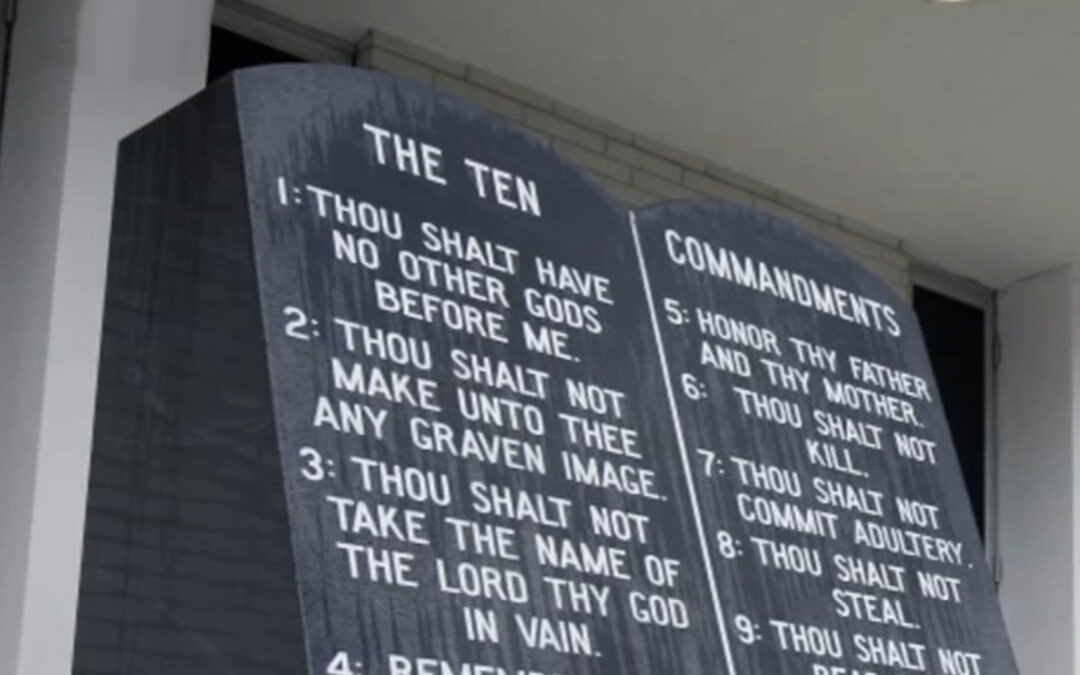 Newcombe: Are the Ten Commandments Making a Comeback?