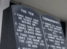 Newcombe: Are the Ten Commandments Making a Comeback?