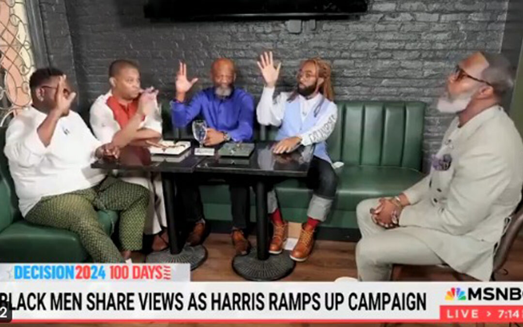 MSNBC Shocked when Black Voter Group Shows Kamala Didn’t Alter the Race