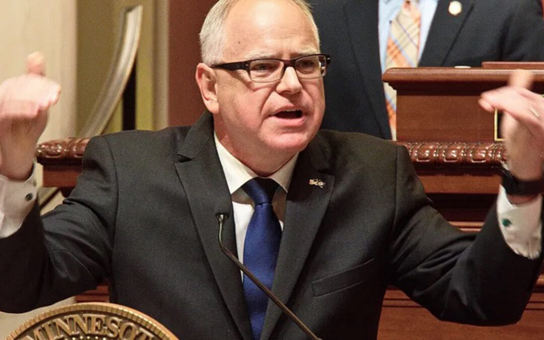 Kamala’s VP Pick Tim Walz Has Put a Ban on Christian Teachers in Minnesota