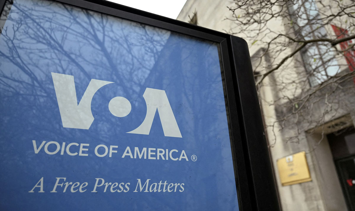 Trump Admin. Fires Nearly 600 Voice of America Employees